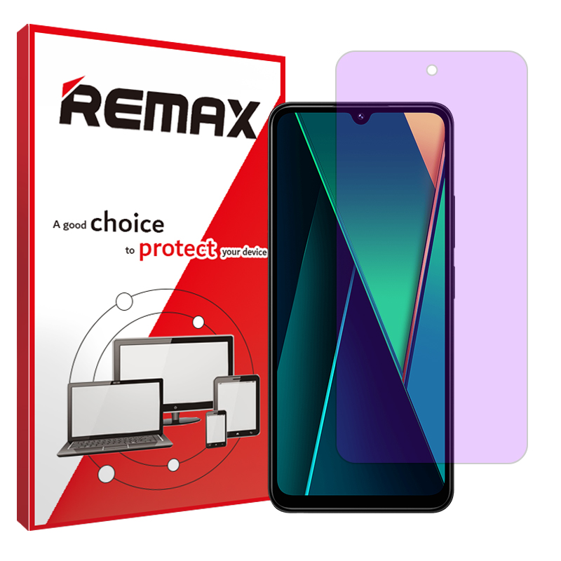 گلس شیائومی Poco C75 مدل هیدروژلی آنتی پرپل برند ریمکس کد S