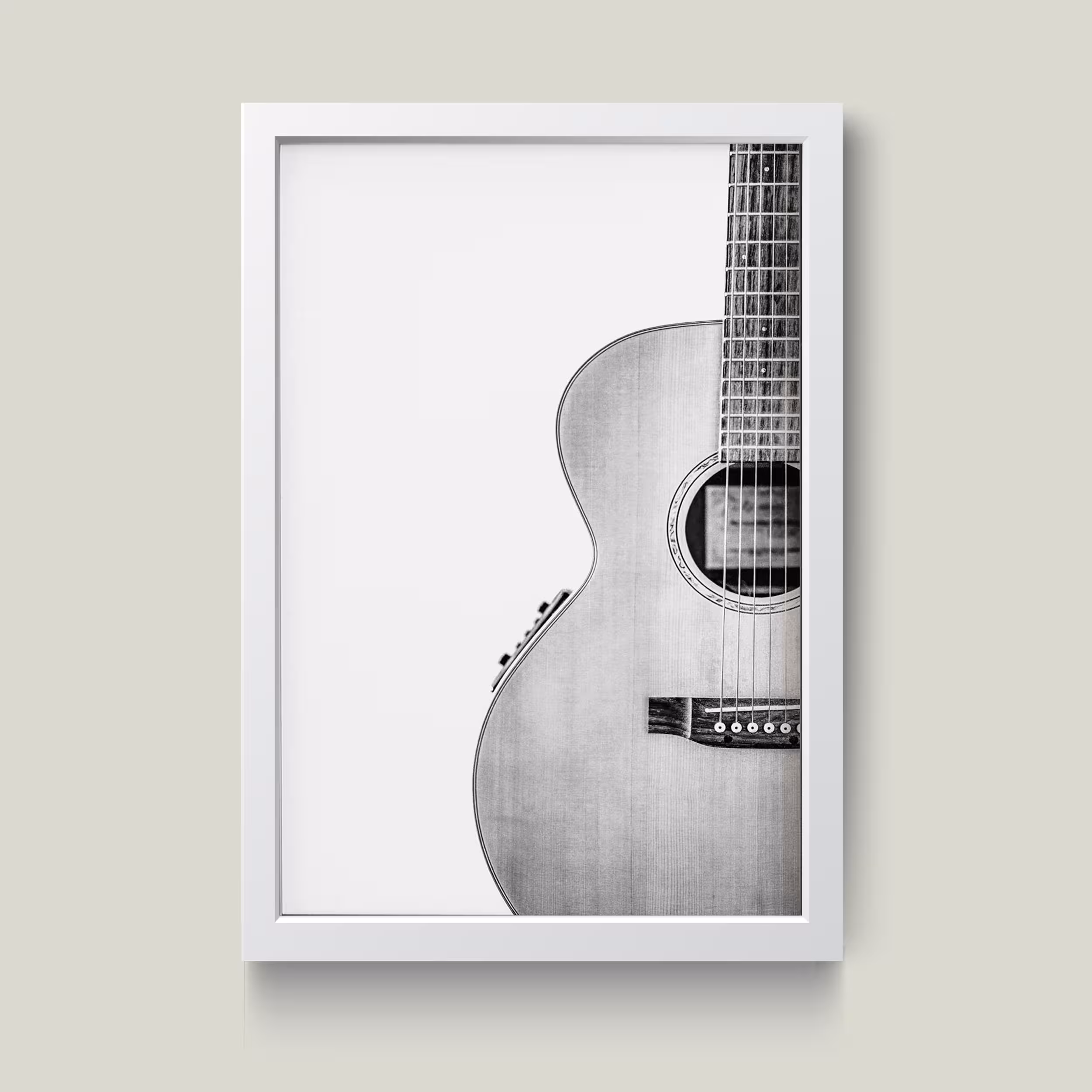 تابلو مدل Guitar گیتار کد m2571-w
