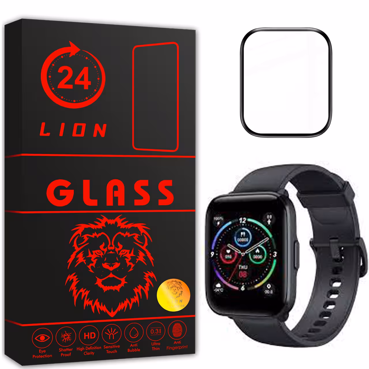 محافظ صفحه نمایش لاین مدل RT007 مناسب برای ساعت هوشمند شیائومی Mibro Watch C2