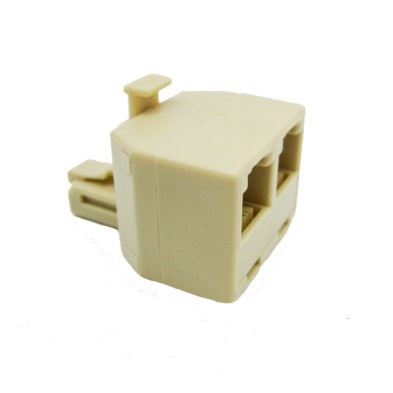 سوکت تلفن مدل تبدیل یک به دو خط تلفن