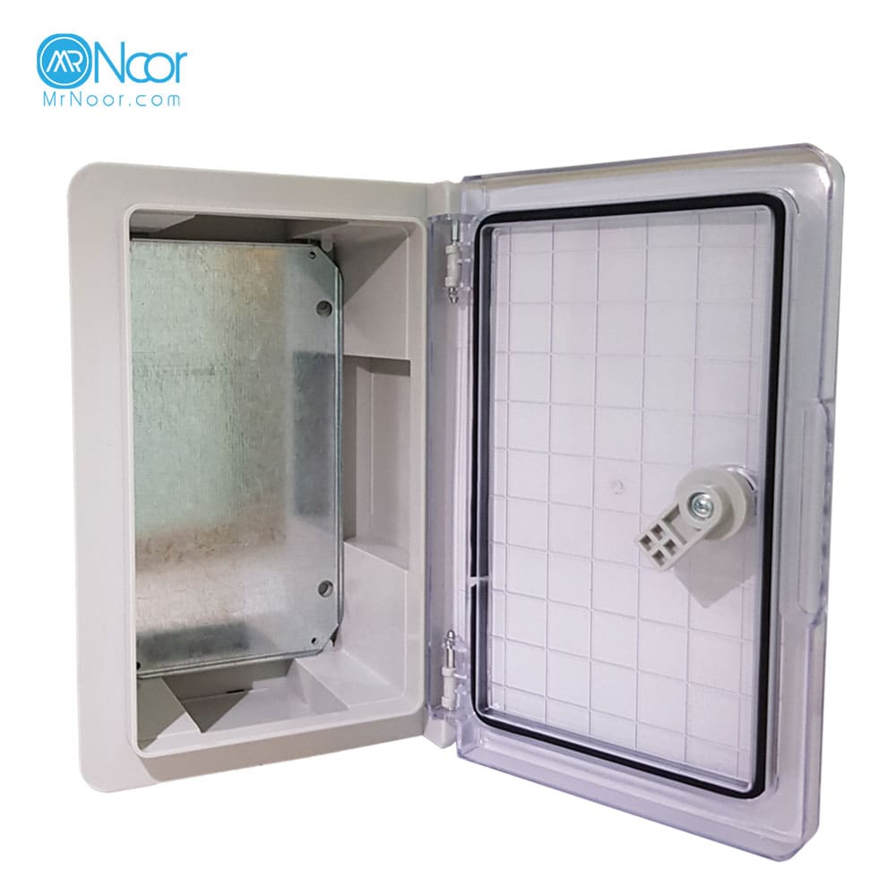 تابلو برق درب شفاف 200×600×400 ورلد پلاست - مستر نور