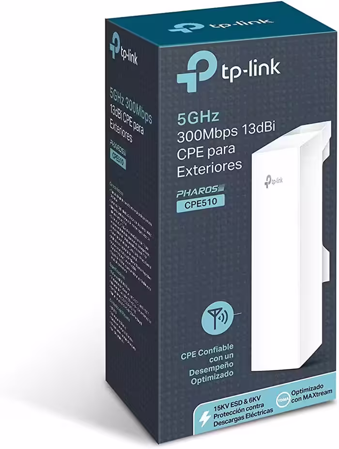 TP-LINK Pharos CPE510 5GHz 300Mbps 13dBi Outdoor CPE - تکنو لینک 148