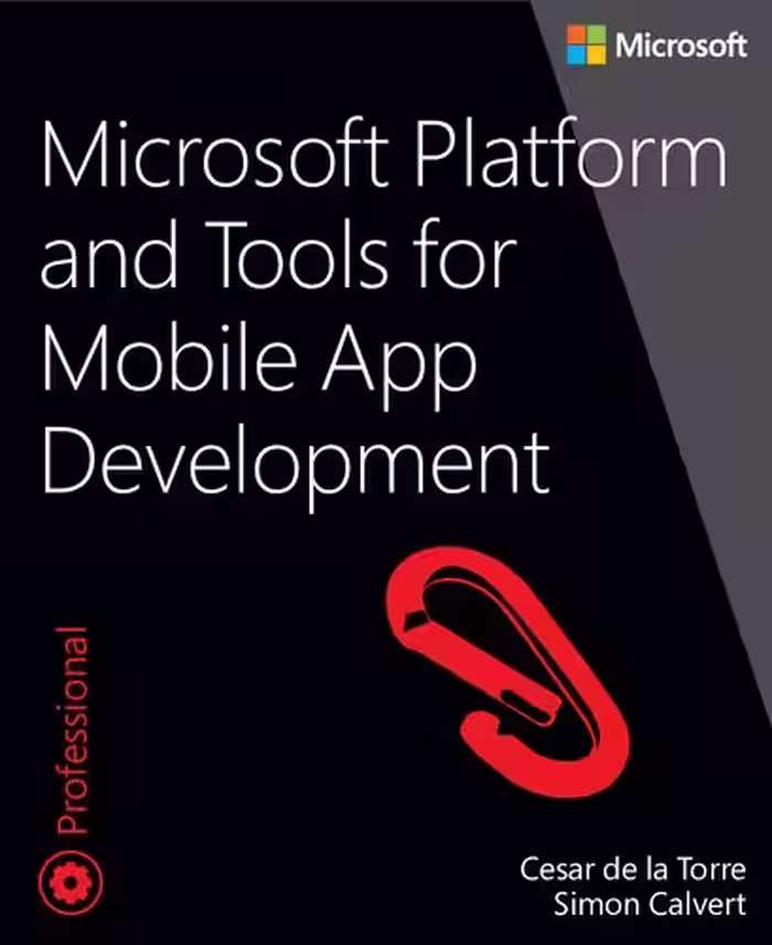 خرید و دانلود نسخه کامل کتاب Microsoft Platform and Tools for Mobile App Development