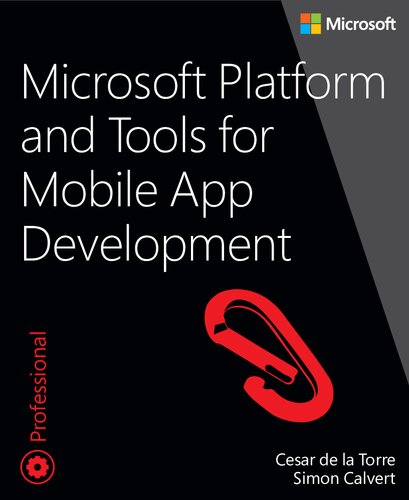 خرید و دانلود نسخه کامل کتاب Microsoft Platform and Tools for Mobile App Development