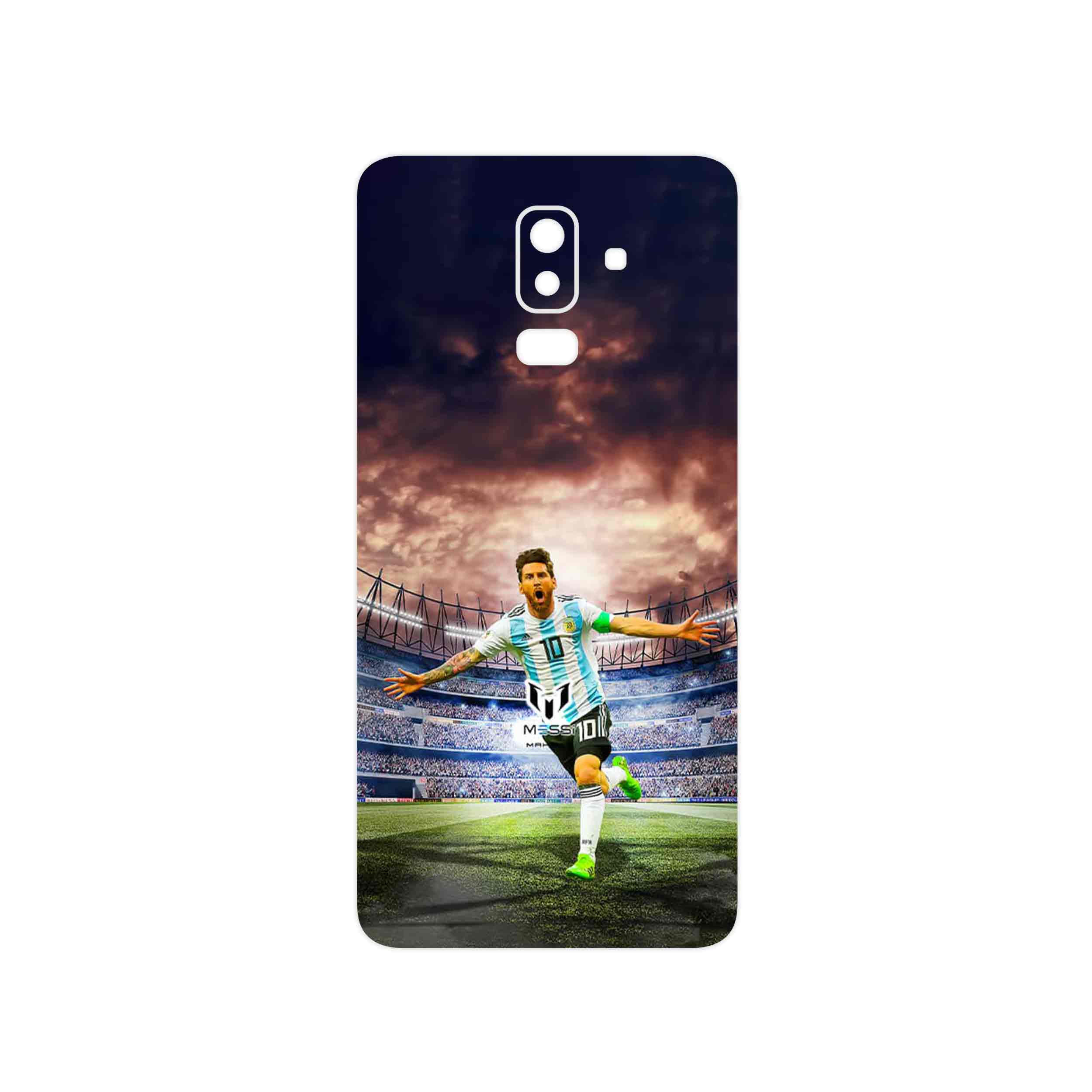 برچسب پوششی ماهوت مدل Lionel Messi 2 مناسب برای گوشی موبایل سامسونگ Galaxy J8