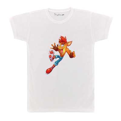 تی شرت بچگانه پرمانه طرح کراش کد pmt.2063