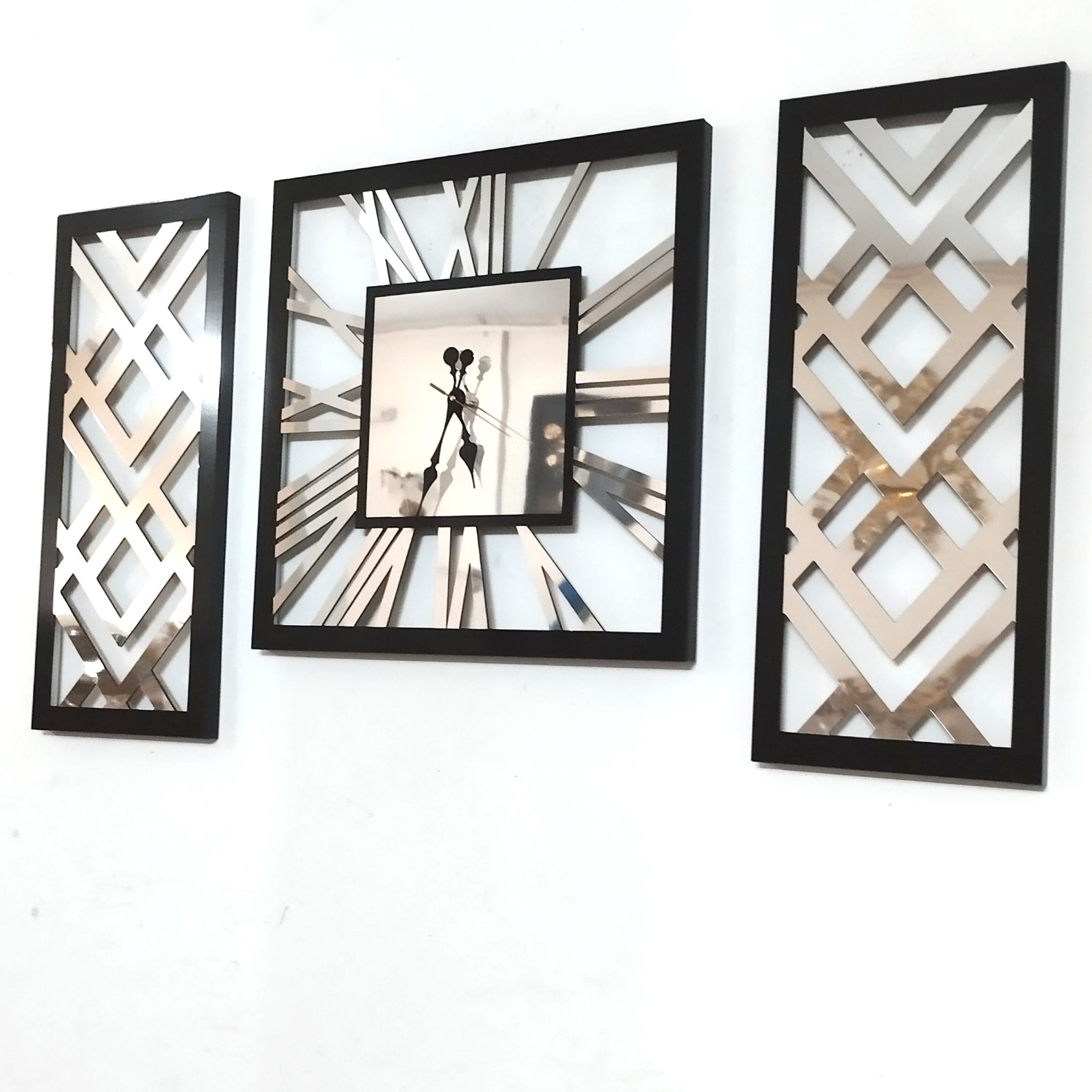 ساعت دیواری سه تیکه مدل M15