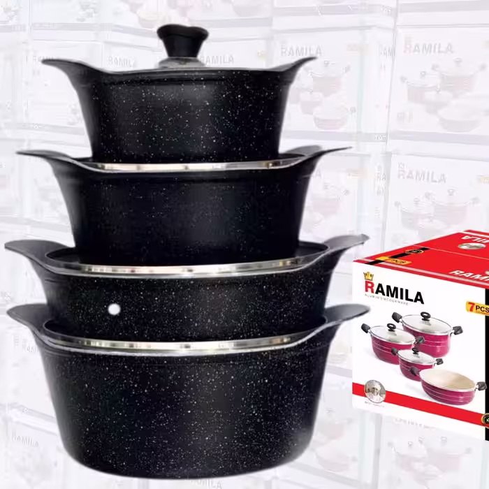 خرید و قیمت سرویس قابلمه فورج ویژه - تولیدی قابلمه فورج در ایران - non stick cookware factory