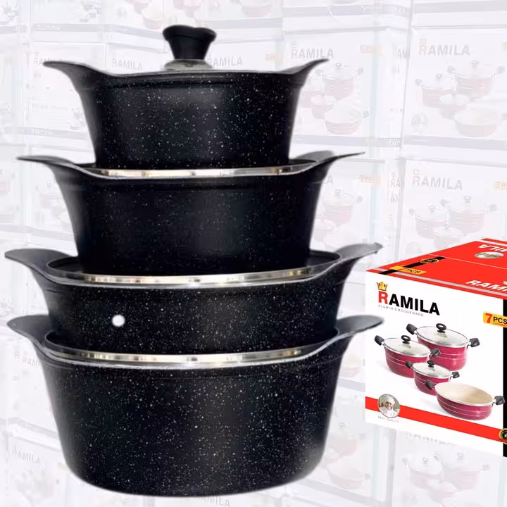 خرید و قیمت سرویس قابلمه فورج ویژه - تولیدی قابلمه فورج در ایران - non stick cookware factory