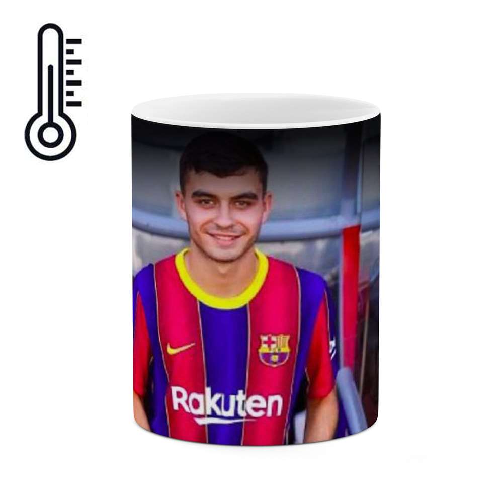 ماگ حرارتی طرح فوتبالیست Pedri مدل mgph12522