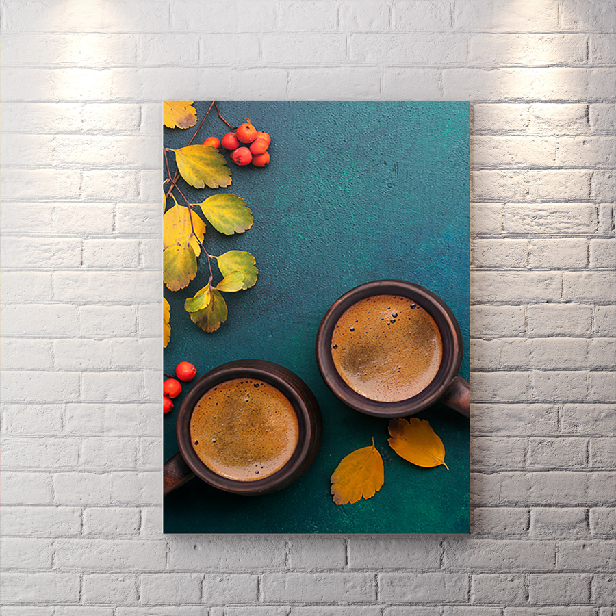 تابلو شیک برای کافی شاپ طرح کاپ قهوه BA-4171