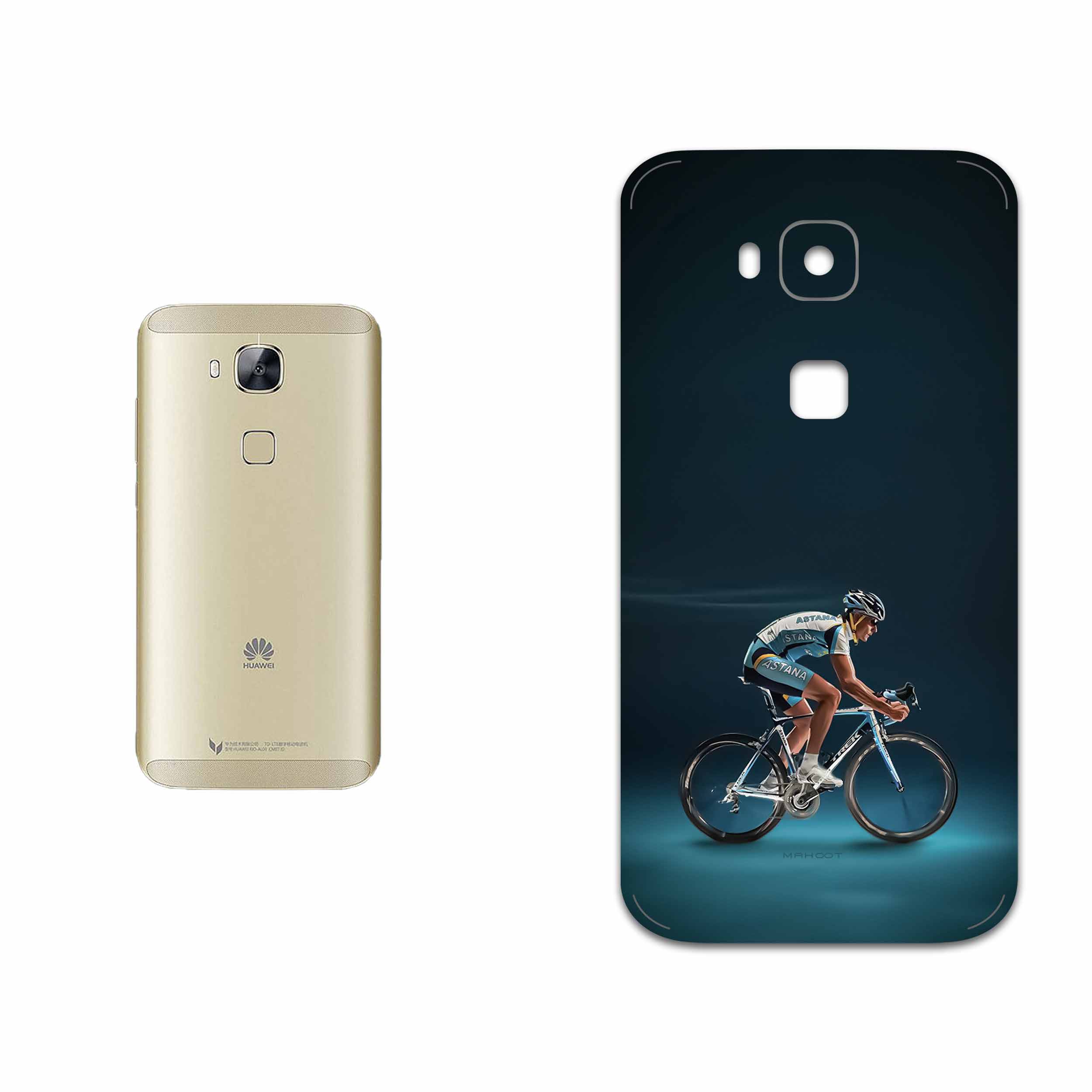 برچسب پوششی ماهوت مدل Road cycling مناسب برای گوشی موبایل هوآوی Ascend G8