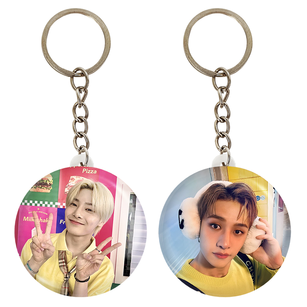 جاکلیدی خندالو مدل بنگ چان و آی ان گروه استری کیدز Stary Kids کد 1692816930 مجموعه 2 عددی