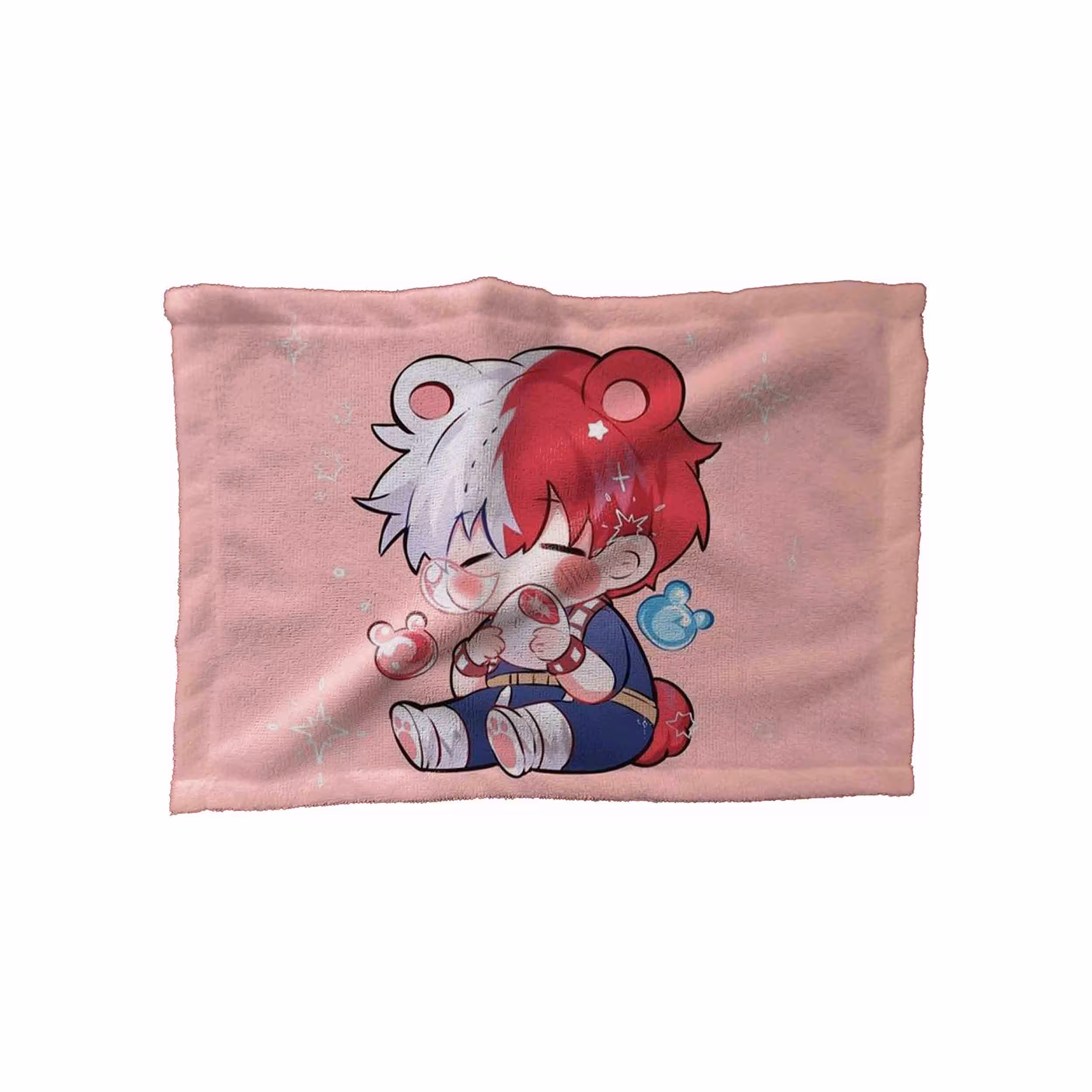 حوله کودک مدل تدوروکی کیوت کد My Hero Academia TW56 سایز 30x40 سانتی متر