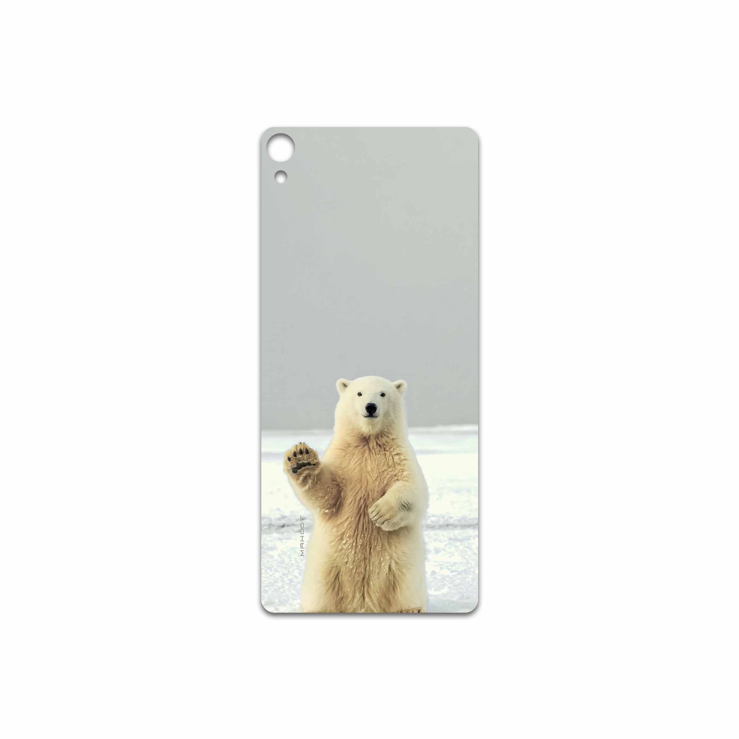 برچسب پوششی ماهوت مدل Polar bear مناسب برای گوشی موبایل سونی Xperia XA