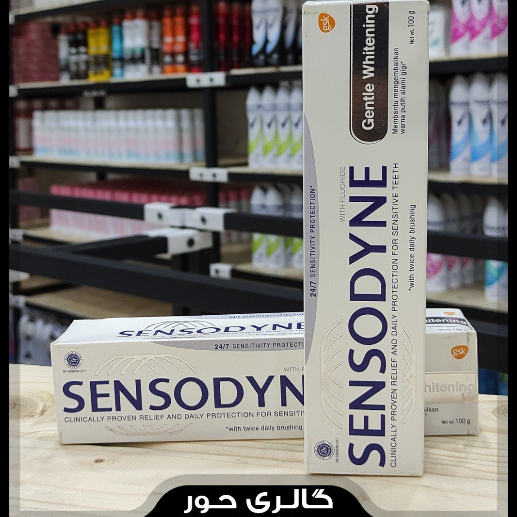 خمیر دندان sensodyneسفید کننده اورجینال100گرم (های کپی)