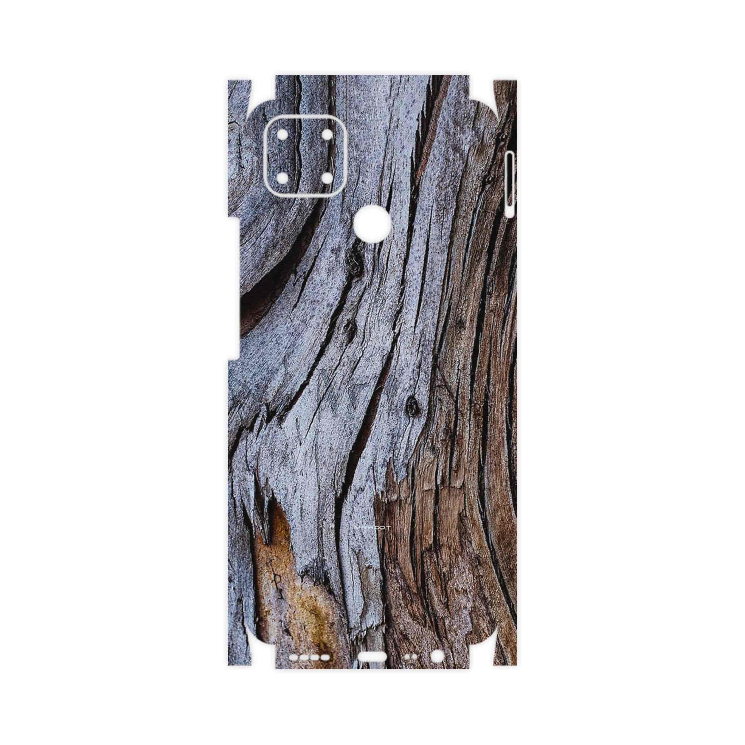 برچسب پوششی ماهوت مدل Wood Texture 7-FullSkin مناسب برای گوشی موبایل ریلمی C25s