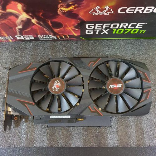 کارت گرافیک ASUS GTX1070 TI CERBRUS (استوک)بدون کارتن
