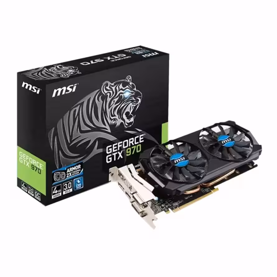 کارت گرافیک ام اس آی  GeForce GTX 970 4GD5T OC