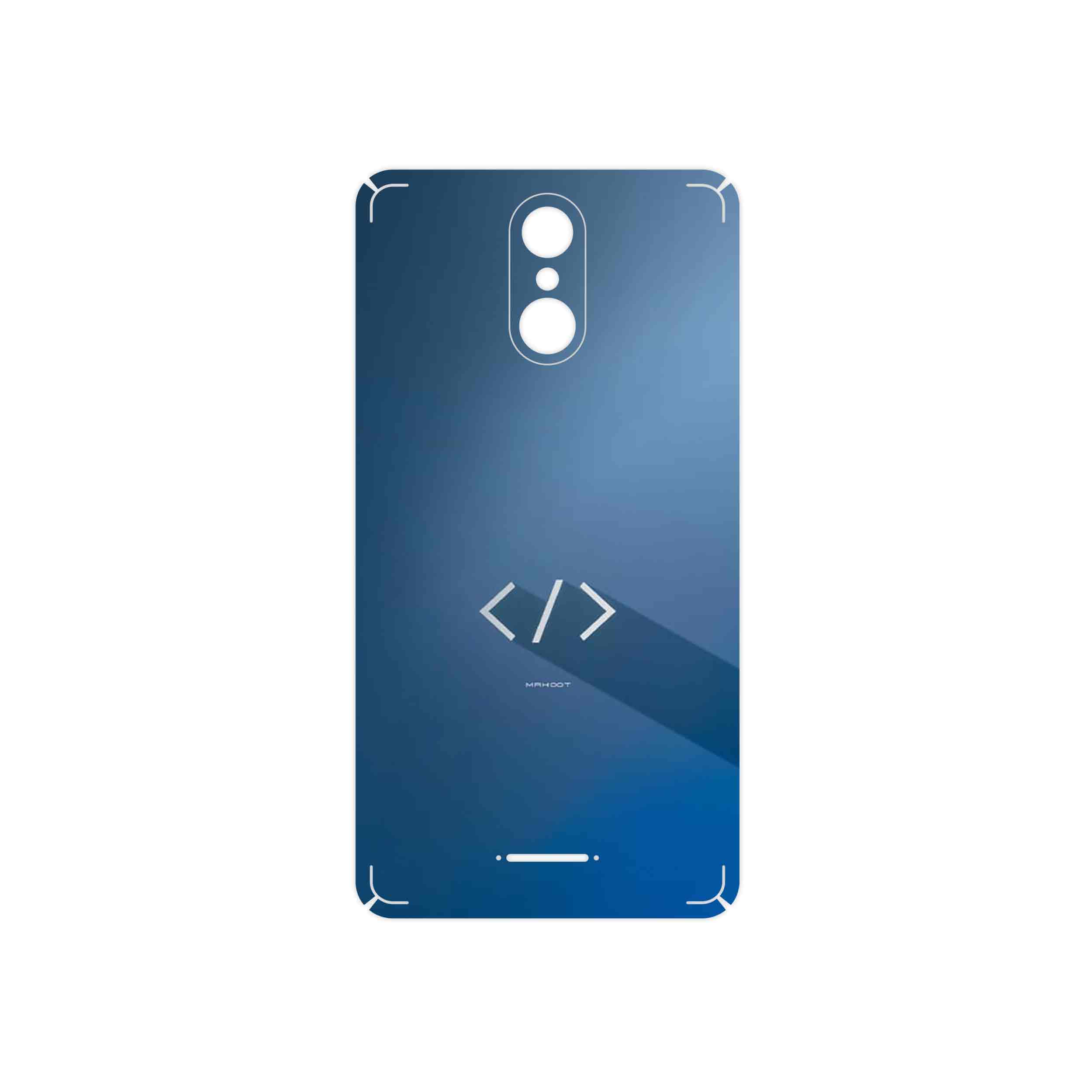 برچسب پوششی ماهوت مدل Minimal Coding icon مناسب برای گوشی موبایل تکنو WX3F LTE