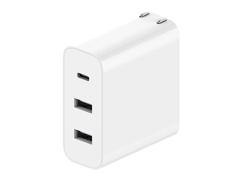 شارژر دیواری فست شارژ شیائومی Xiaomi 65W AD653 USB-A &amp; USB-C Wall Charger