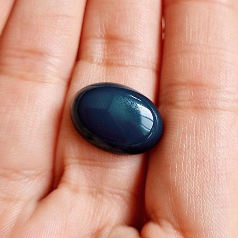 سنگ عقیق سبز کد34