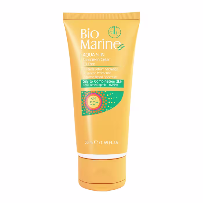 کرم ضد آفتاب بایومارین مدل AQUA SUN حجم 50 میلی لیتر