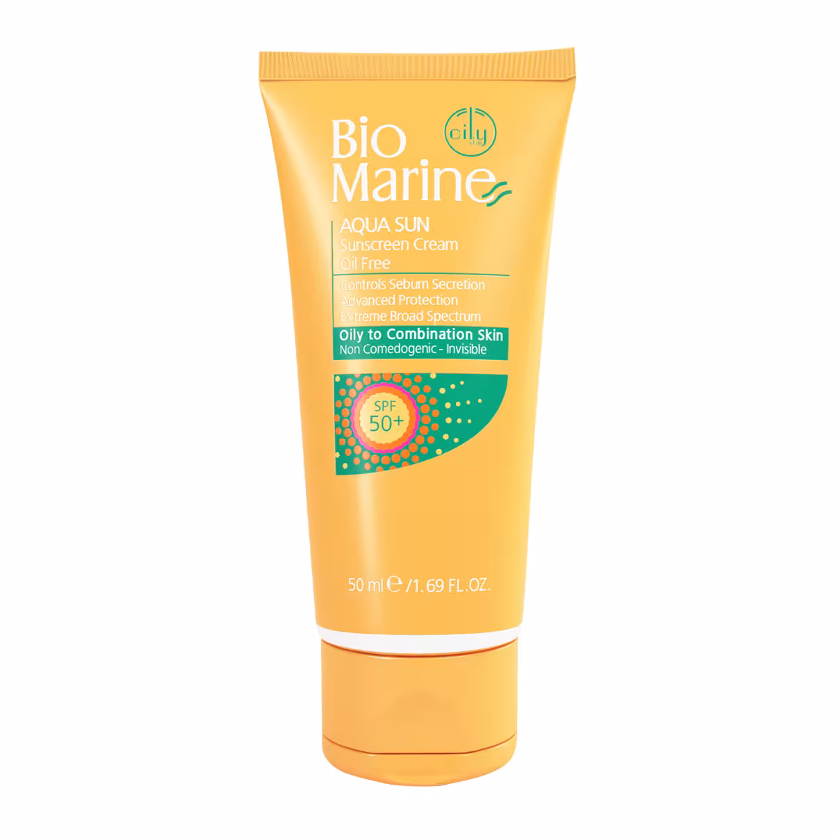 کرم ضد آفتاب بایومارین مدل AQUA SUN حجم 50 میلی لیتر
