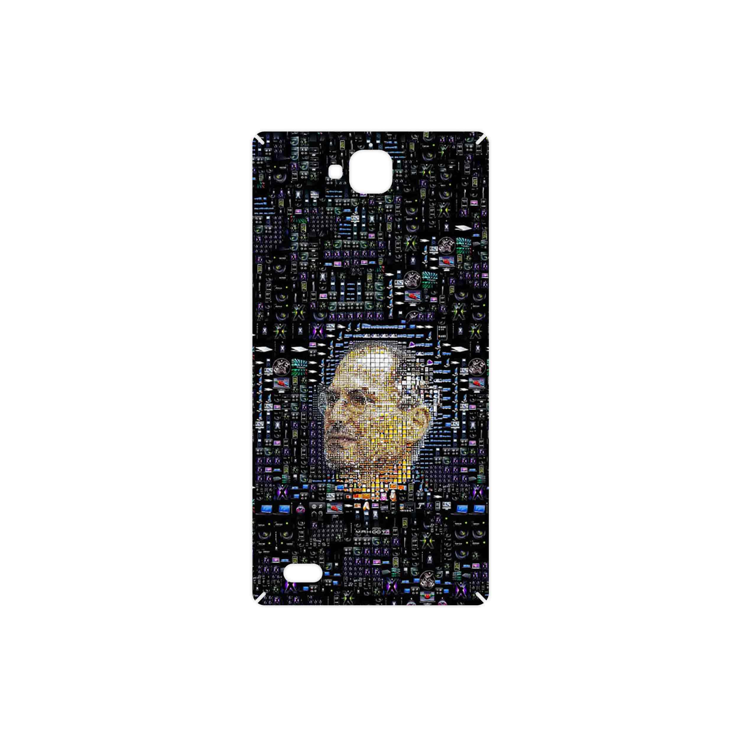 برچسب پوششی ماهوت مدل Collage of Steve Jobs 2 مناسب برای گوشی موبایل آنر 3C