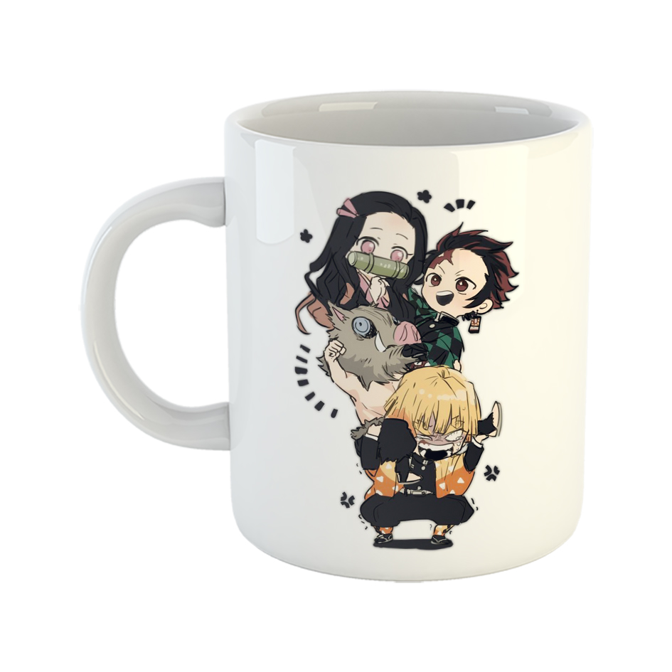 ماگ طرح انیمه‌ی شکارچی اهریمن Demon Slayer کد 002
