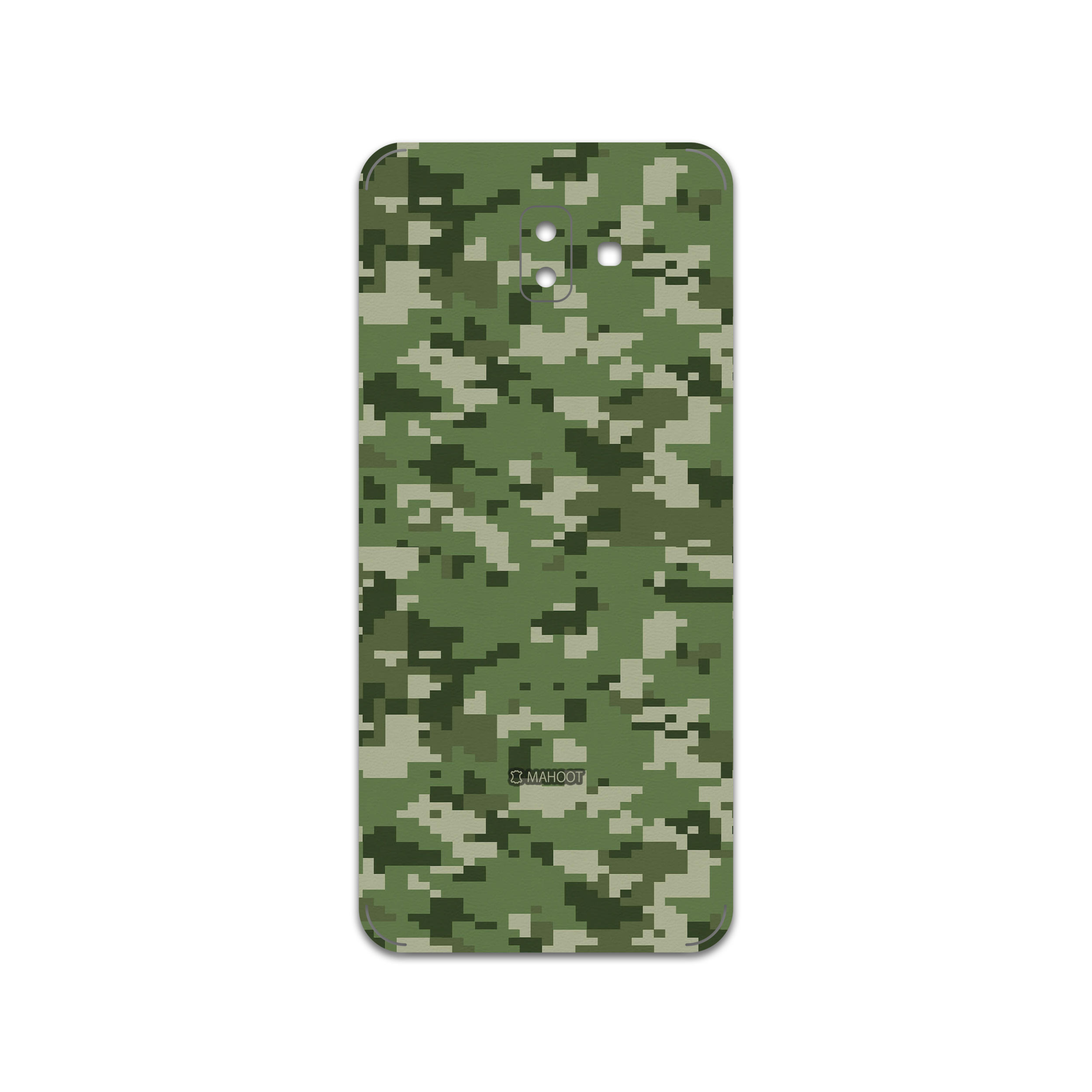 برچسب پوششی ماهوت مدل Army-Green-Pixel مناسب برای گوشی موبایل سامسونگ Galaxy J6 Plus