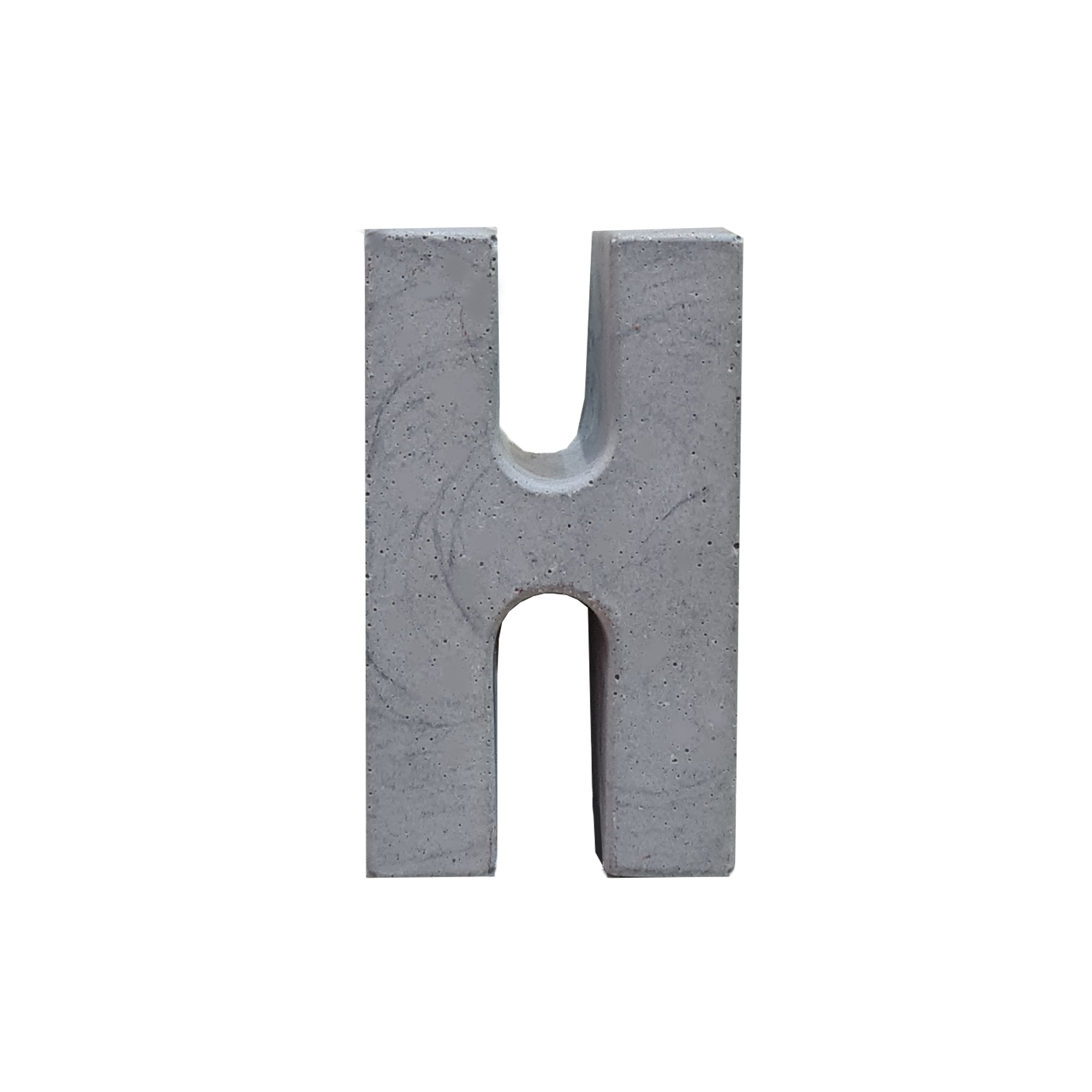 دکوری مدل بتنی طرح حرف H