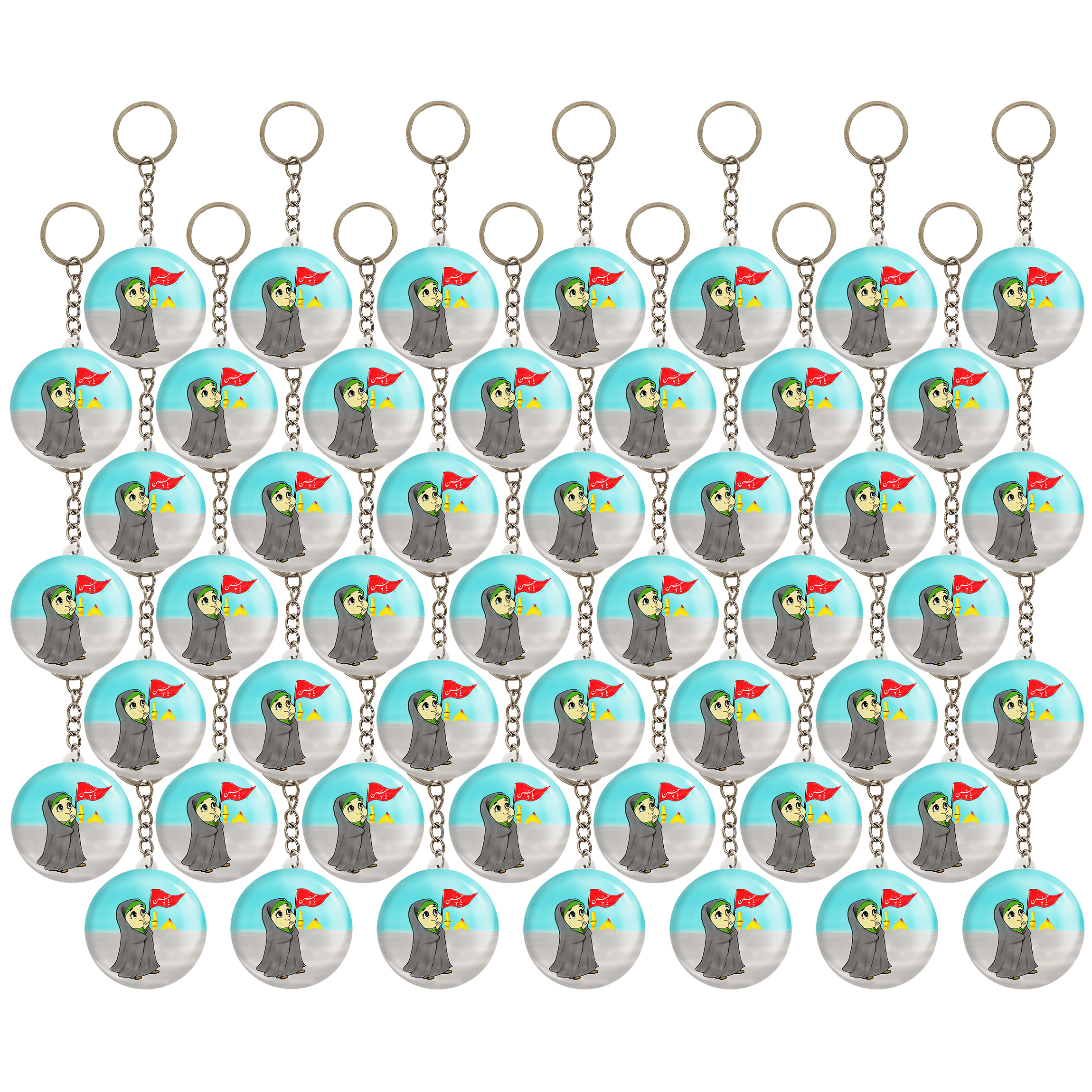 جاکلیدی خندالو مدل کودکانه محرم و اربعین امام حسین کد 7637 بسته 49 عددی