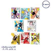 دفتر 100 مجلدکلاسیک فنری کد 176 عرش