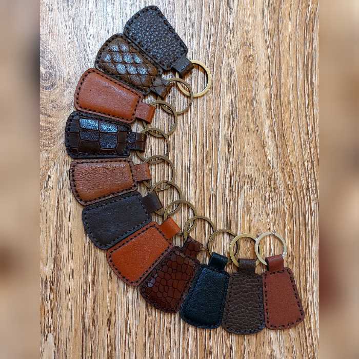 جا کلیدی با چرم طبیعی و دستدوز