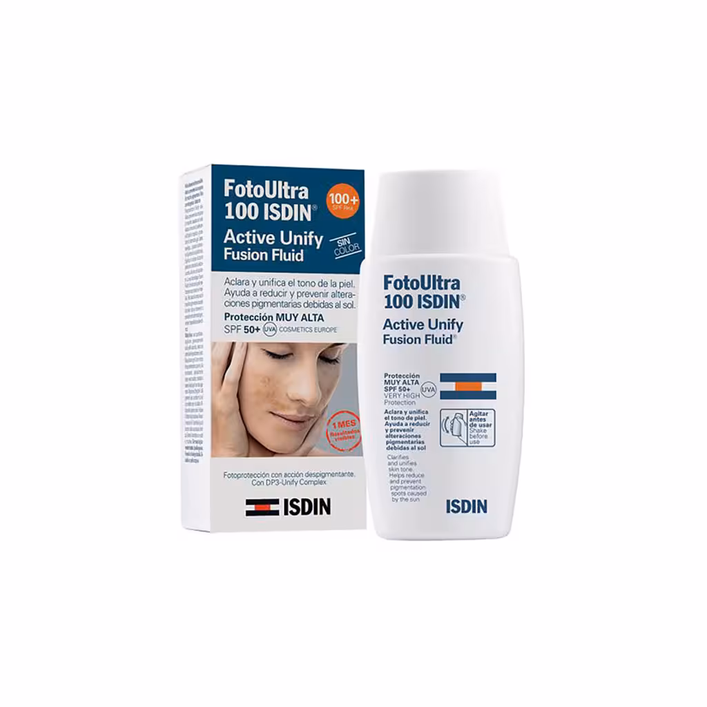 ضد آفتاب بی‌رنگ اکتیو یونیفای SPF50 ایزدین