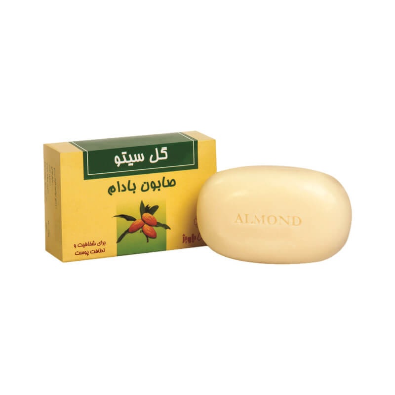 صابون شستشو گل سیتو مدل Almond وزن 100 گرم