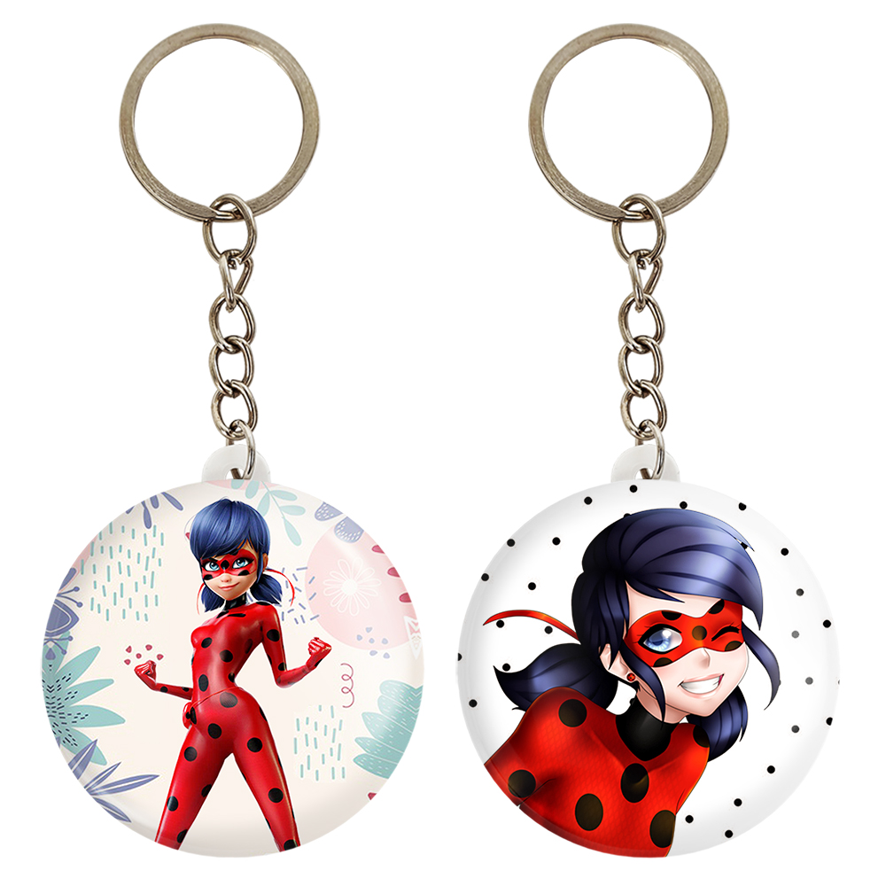 جاکلیدی خندالو مدل دختر کفشدوزکی کد 34833477 مجموعه 2 عددی