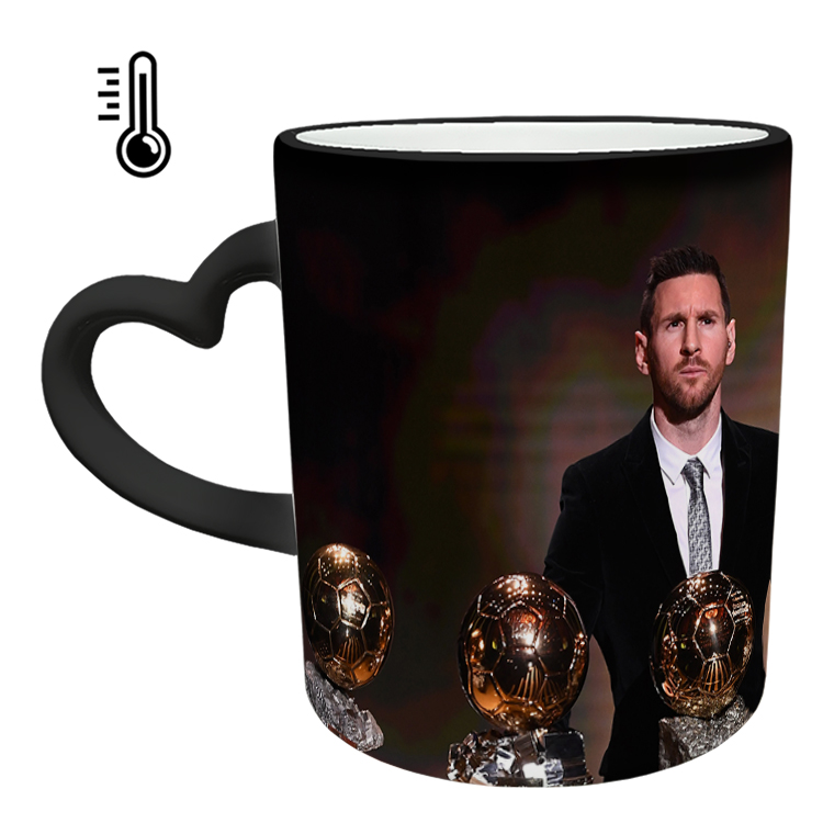 ماگ حرارتی مدل دسته قلبی طرح مسی کد 71