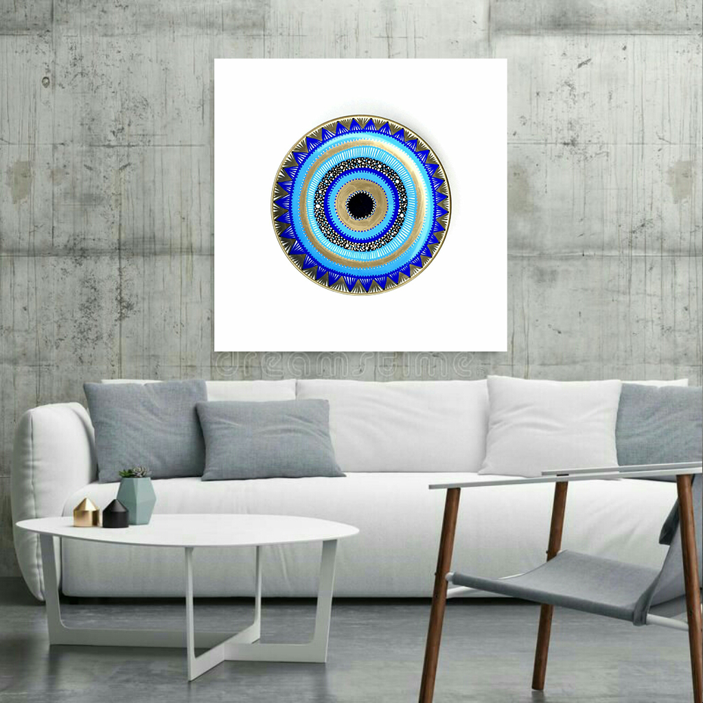 تابلو بوم مدل چشم و نظر کد AR8650