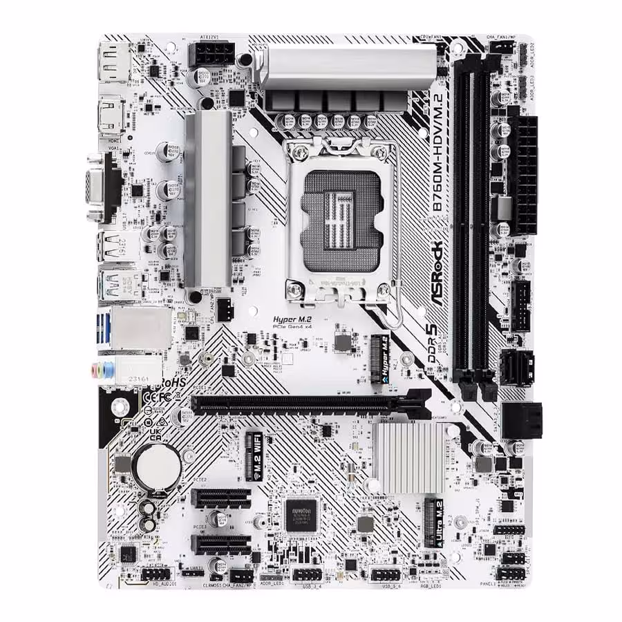 قیمت و خرید مادربرد ازراک مدل B760M-HDV/M.2 DDR5 | یاس ارتباط