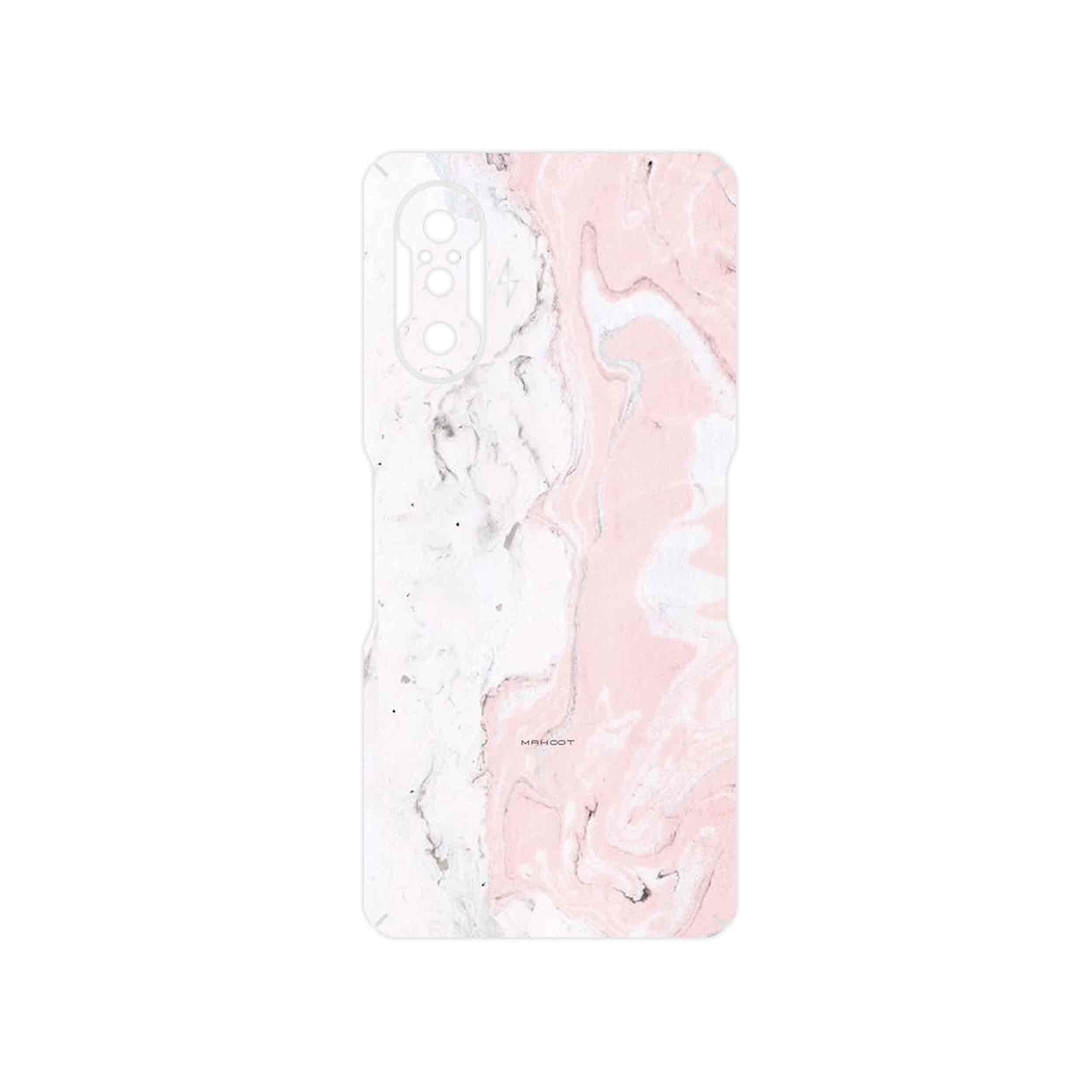 برچسب پوششی ماهوت مدل Blanco_Pink_Marble مناسب برای گوشی موبایل شیائومی Redmi K40 Gaming
