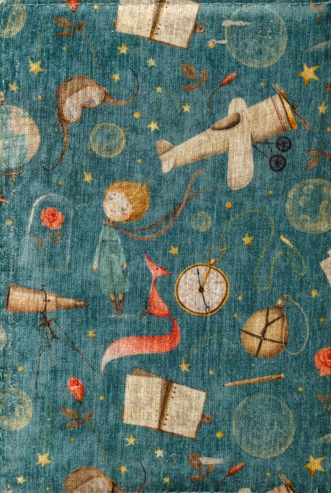 دفتر خط دار مخملی قدیما (کد RA-154) - ناشربوک | خرید آنلاین کتاب