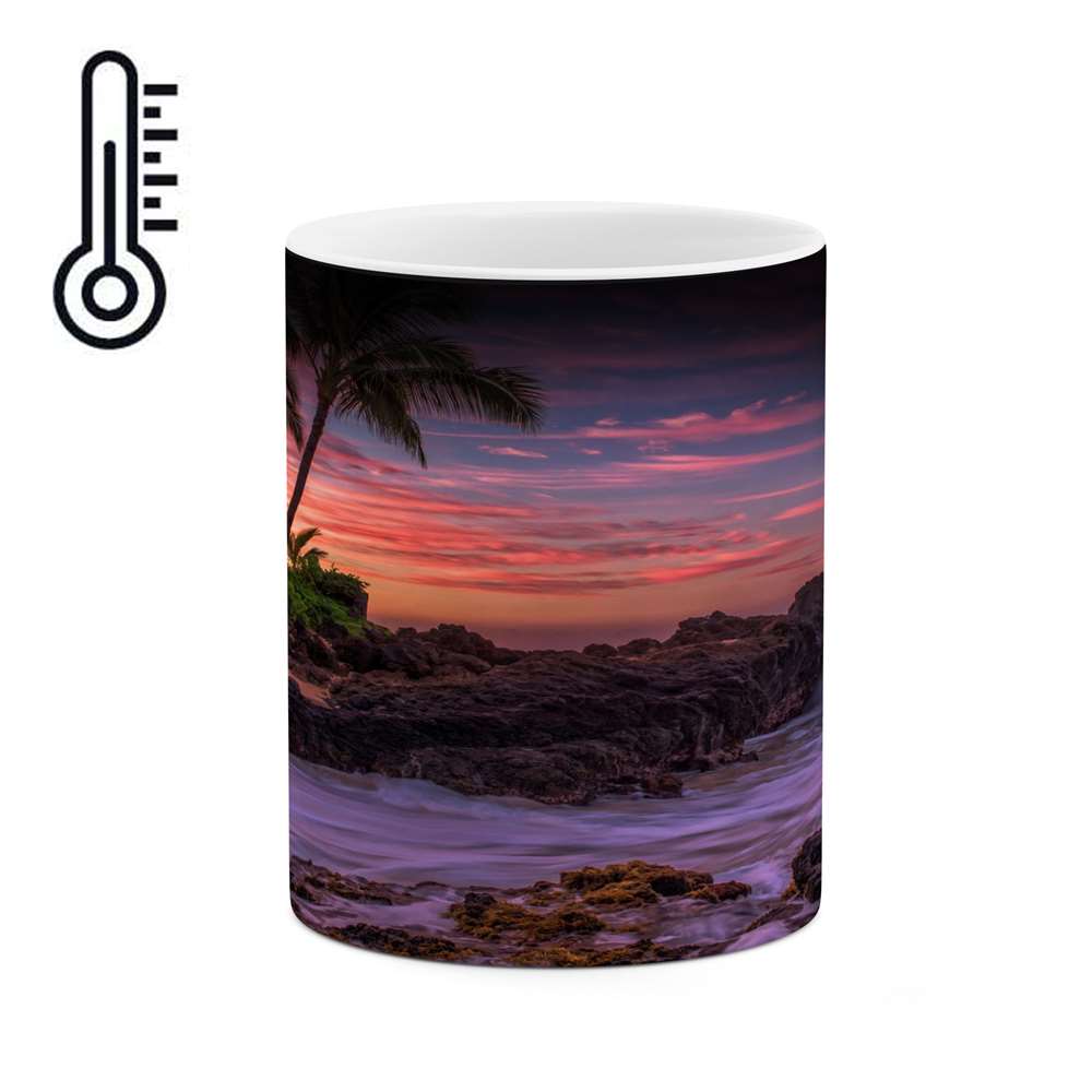 ماگ حرارتی  کاکتی طرح منظره مدل mgh17391