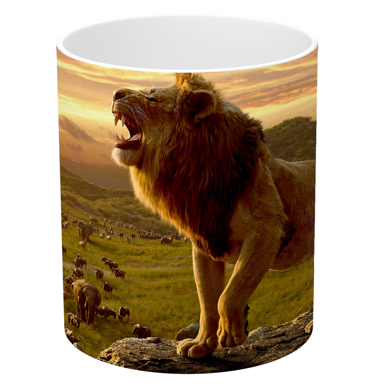 ماگ طرح لایو اکشن شیرشاه مدل NI1594