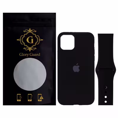 کاور گلوری گارد مدل BSL مناسب برای گوشی موبایل اپل iPhone 11 Pro به همراه بند اپل واچ 44 میلی متری