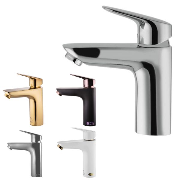 شیر روشویی درخشان مدل هانس