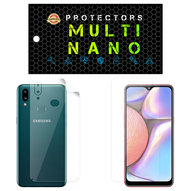 محافظ صفحه نمایش مولتی نانو مدل X-SFT مناسب برای گوشی موبایل سامسونگ Galaxy A10S به همراه محافظ پشت | کالا برتری