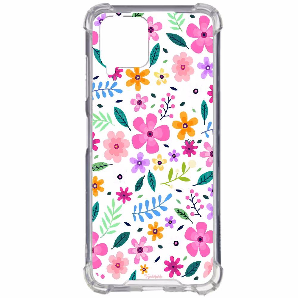 کاور طرح گل مناسب برای گوشی موبایل سامسونگ Galaxy A22-4G