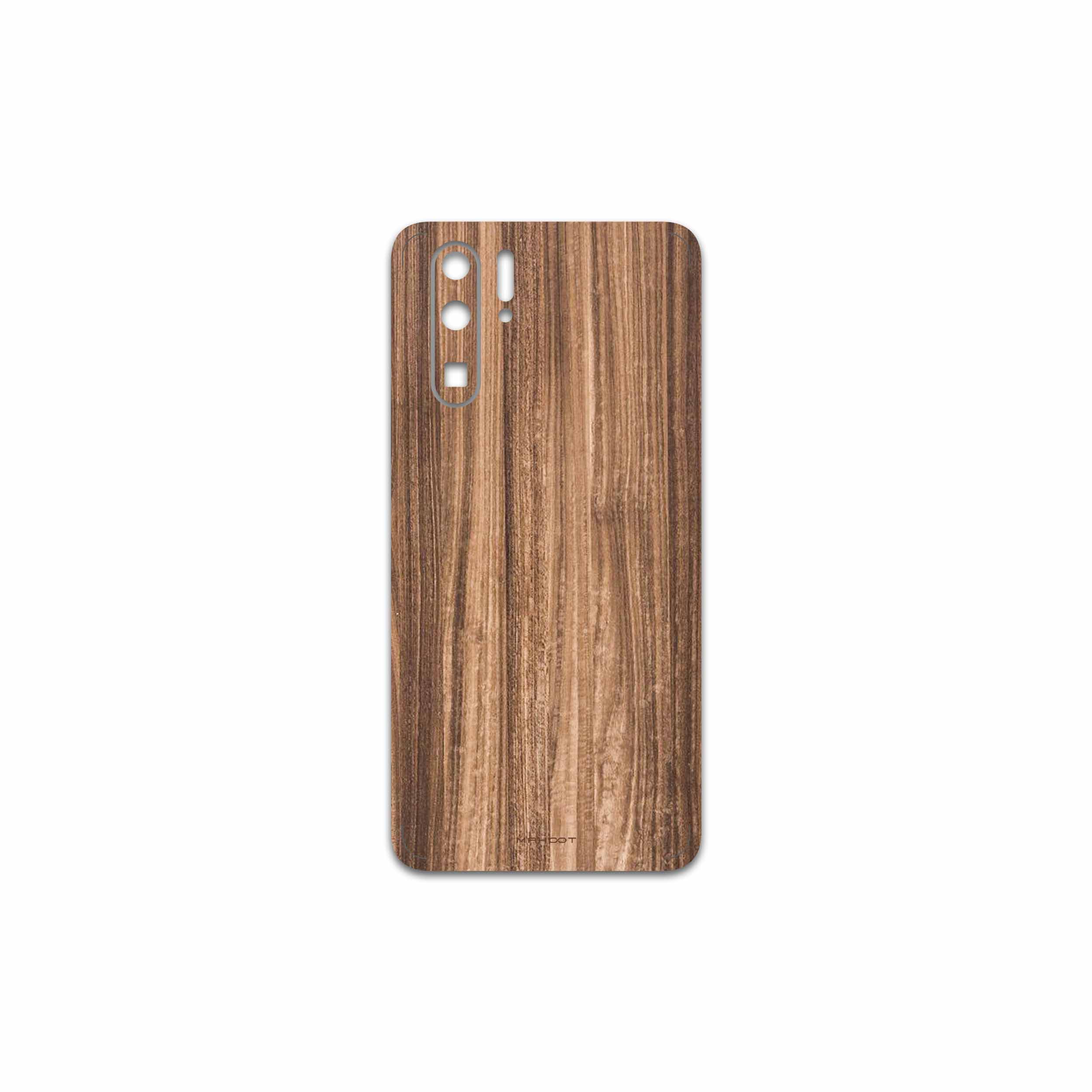 برچسب پوششی ماهوت مدل Light Walnut Wood مناسب برای گوشی موبایل هوآوی P30 Pro